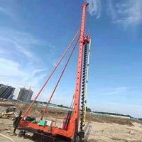 江苏CFG桩机/鼎峰工程机械制造23米长螺旋钻机