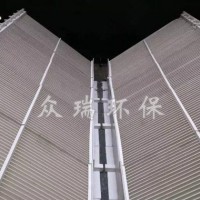 上海水平除雾器-众瑞环保设备公司订制屋脊式除雾器