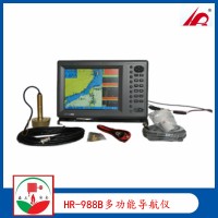 华润HR-988B多功能彩色渔探仪 GPS船用