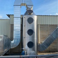 广州湿式喷淋塔 废气喷淋设备制造公司