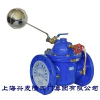上海兴麦隆 HC100隔膜式遥控浮球阀 法兰 球墨铸铁材质