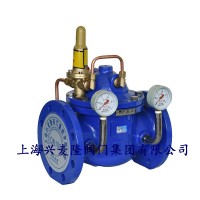 上海兴麦隆 法兰可调式减压阀 材质QT450 水力控制